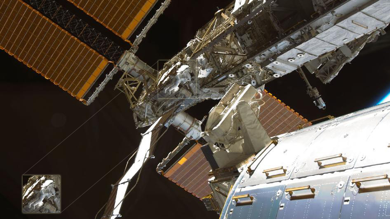 Illustration for article titled How Big Is the ISS Compared to Science Fiction Spaceships?